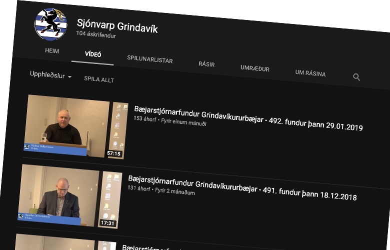 Vilja bara vera í beinni en ekki geyma upptöku