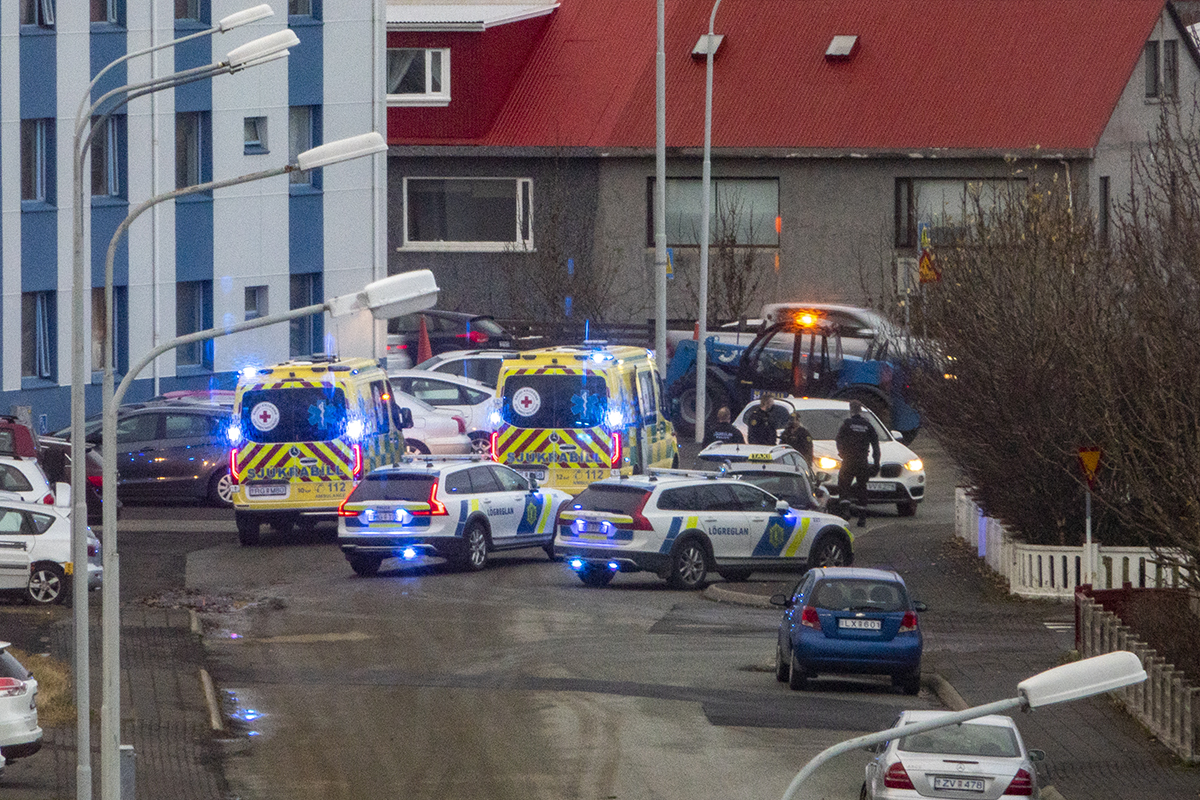 Mikið annríki hjá sjúkraflutningamönnum