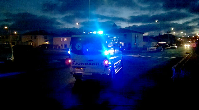 Bíóferðin endaði á sjúkrahúsinu