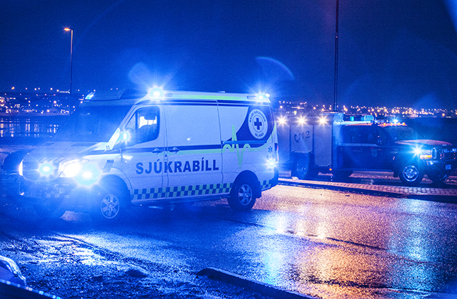 Hjólaði á vegg og handleggsbrotnaði
