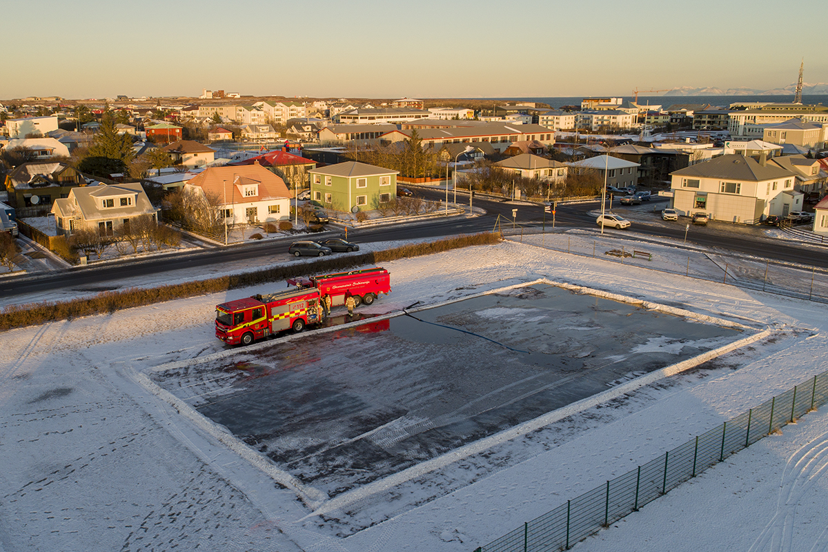 Útbúa skautasvell á gamla malarvellinum í Keflavík