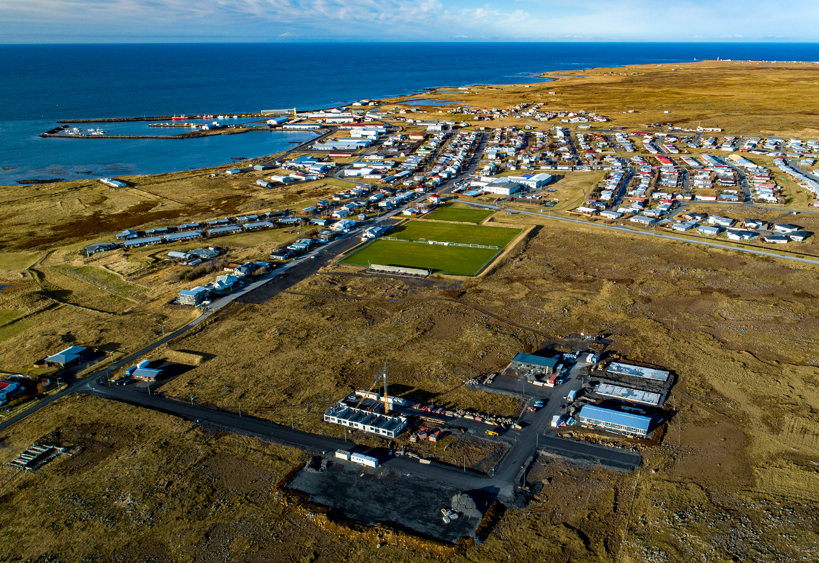 Skerjahverfi tekið að rísa