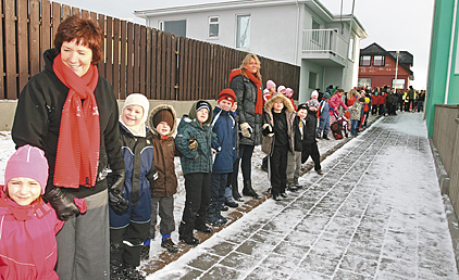Styrktarhlaup fyrir veikan bekkjarbróður