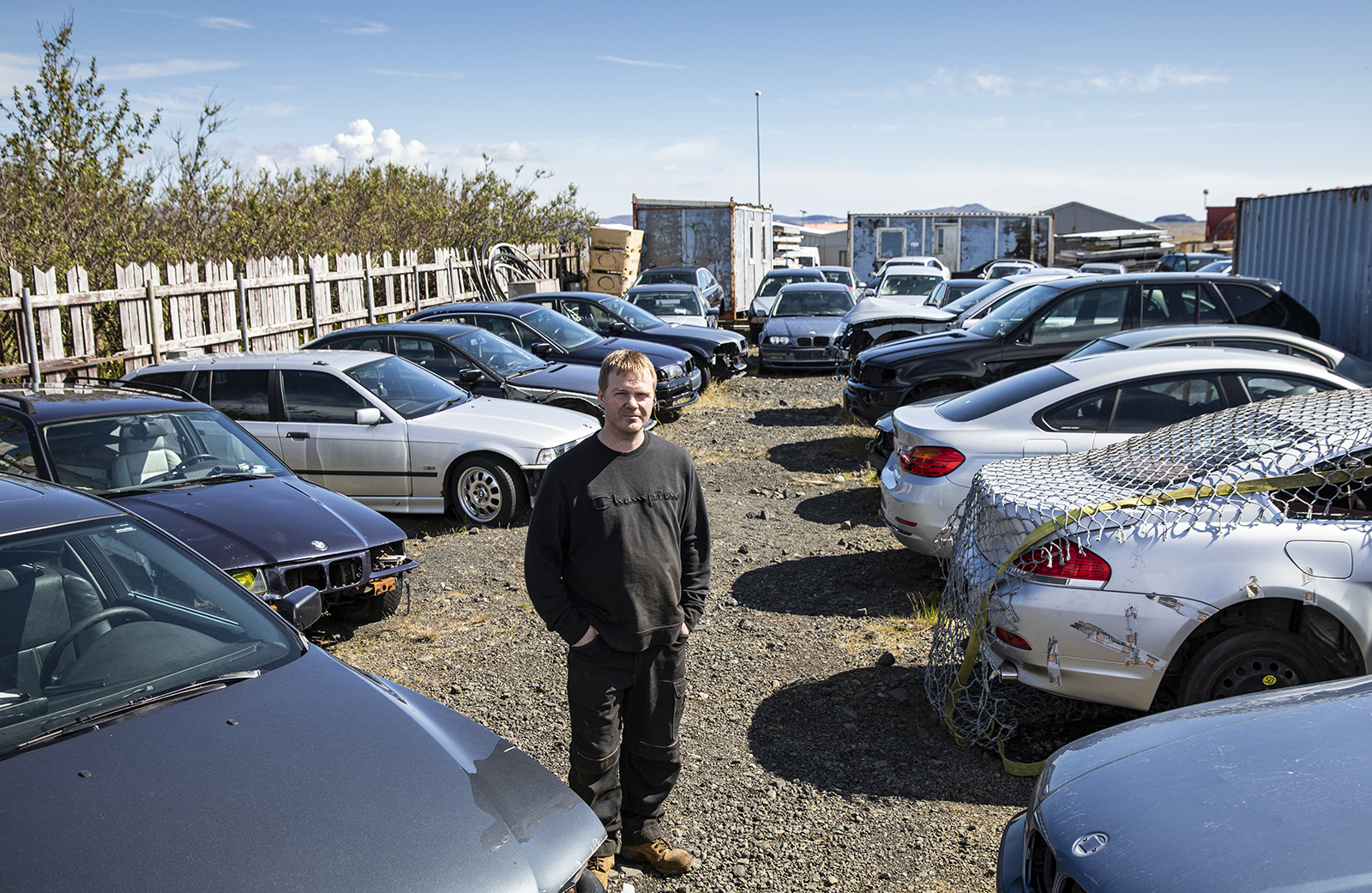 Eina sérhæfða BMW partasala landsins á Ásbrú