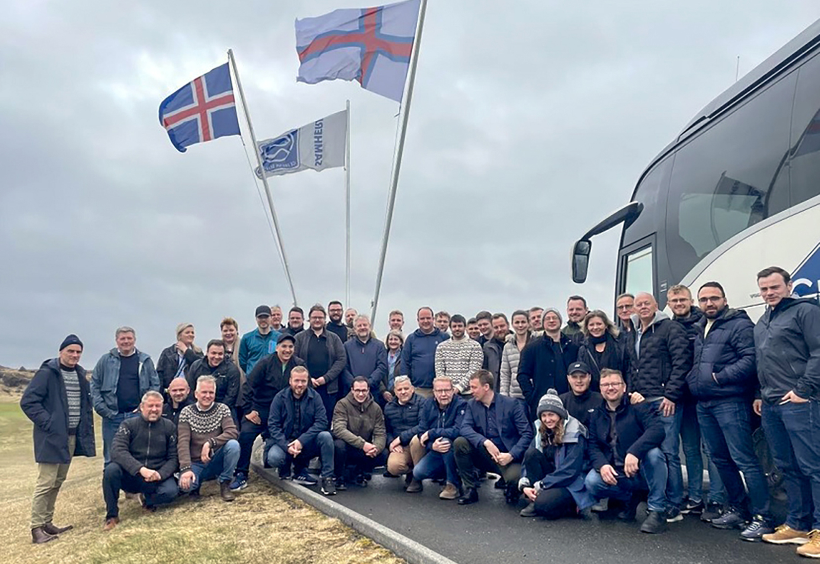 Færeyingar heimsóttu Samherja fiskeldi við Grindavík