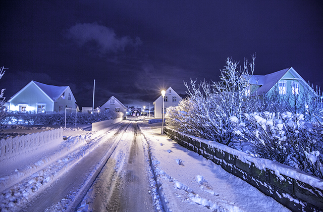 Snjókoma á Þorláksmessu