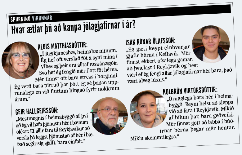 Hvar ætlar þú að kaupa jólagjafirnar í ár?