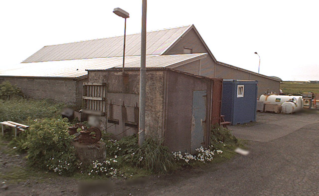 Spilskúrinn í Garði rifinn