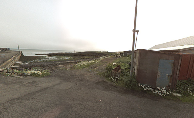 Spilskúrinn í Garði rifinn