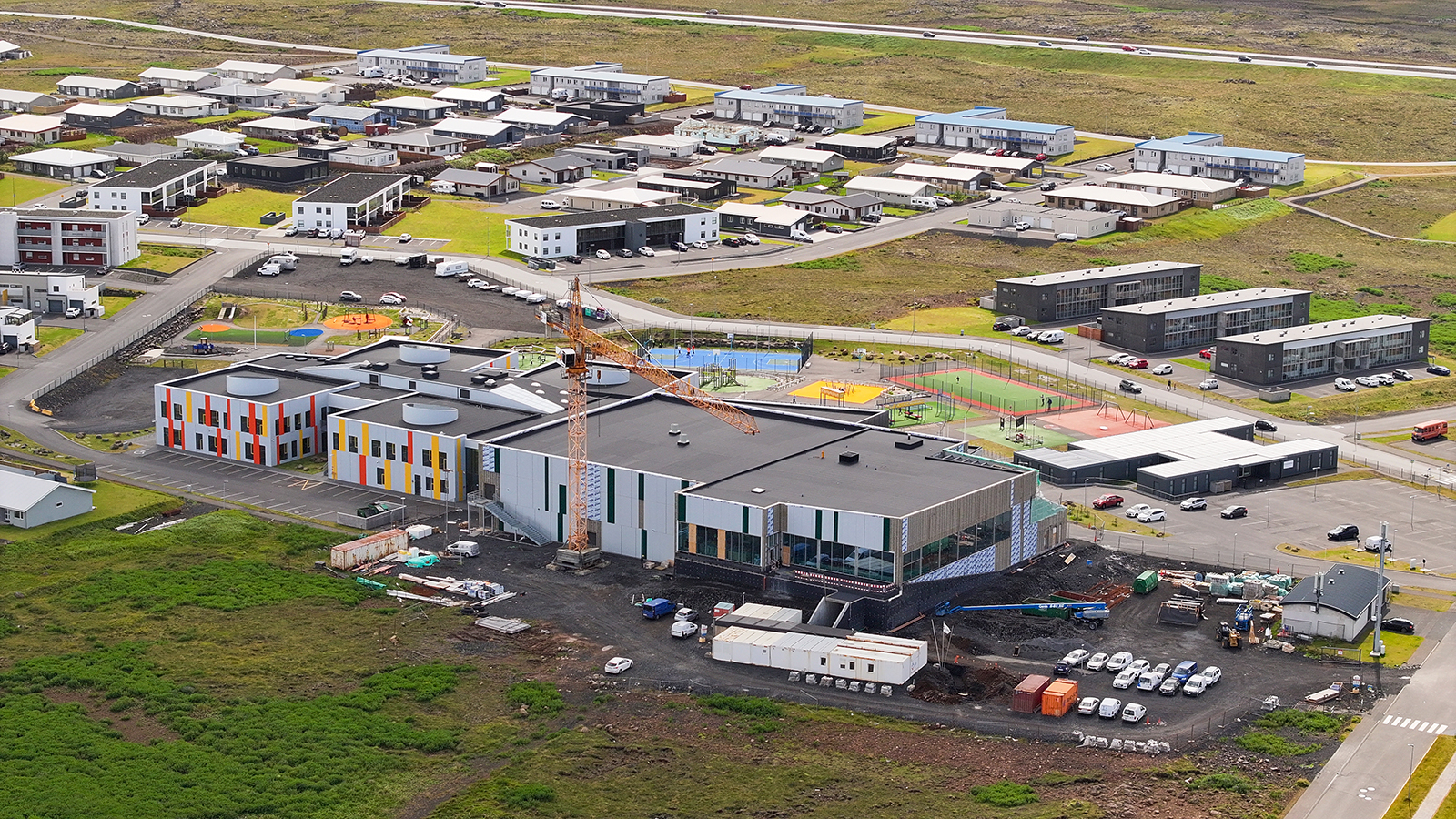 Íbúar keyptu sér íbúðir með það í huga að grænt svæði yrði til staðar