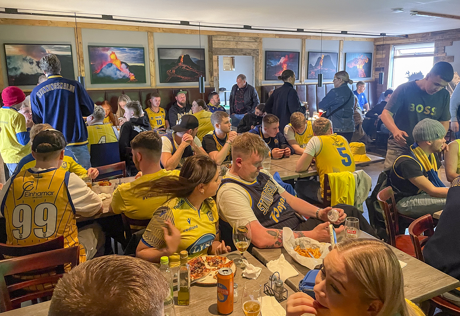 Stinningskaldi hittist á Papas í Grindavík