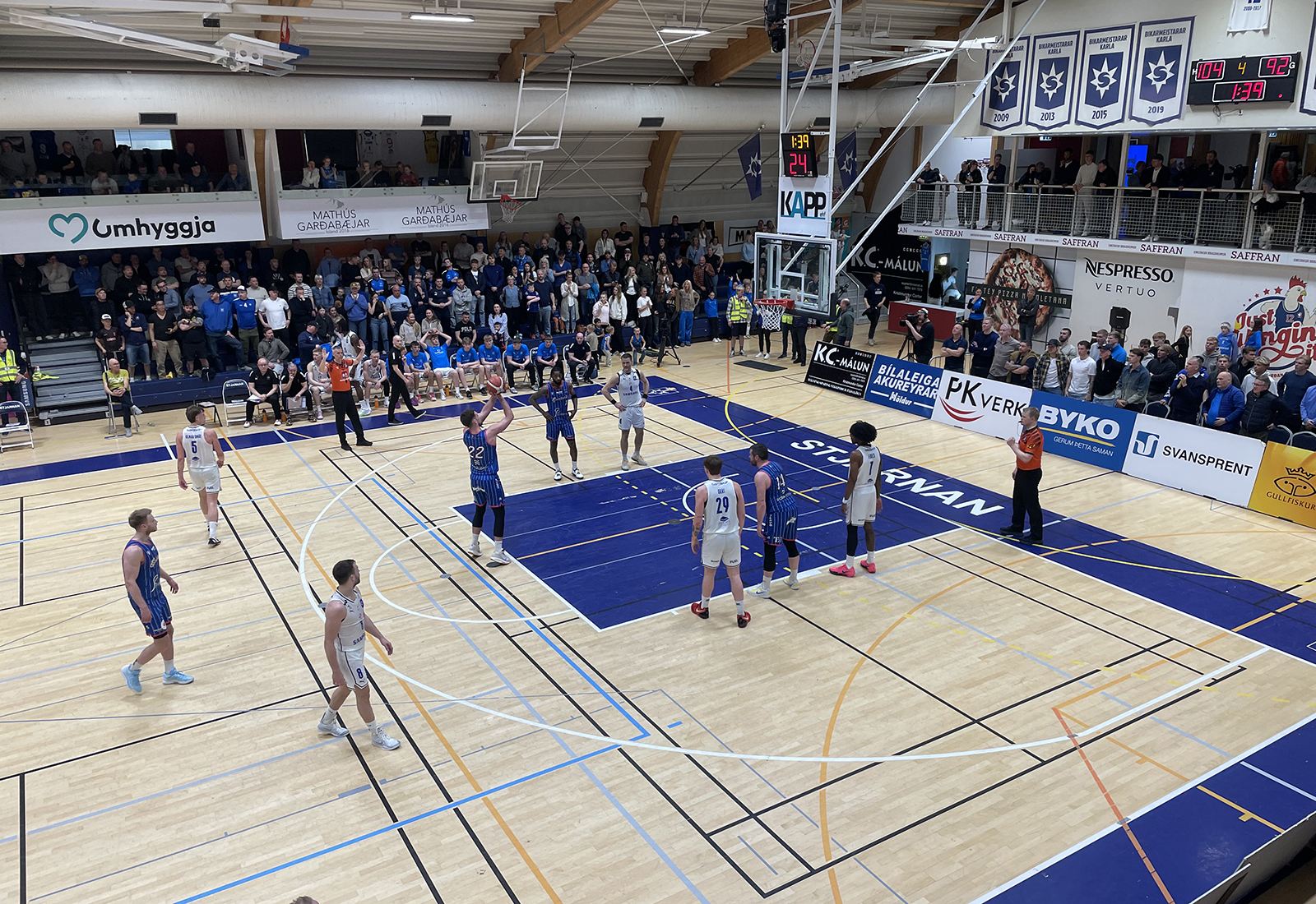 Grindavík tapaði fyrsta leiknum í rimmunni við Stjörnuna
