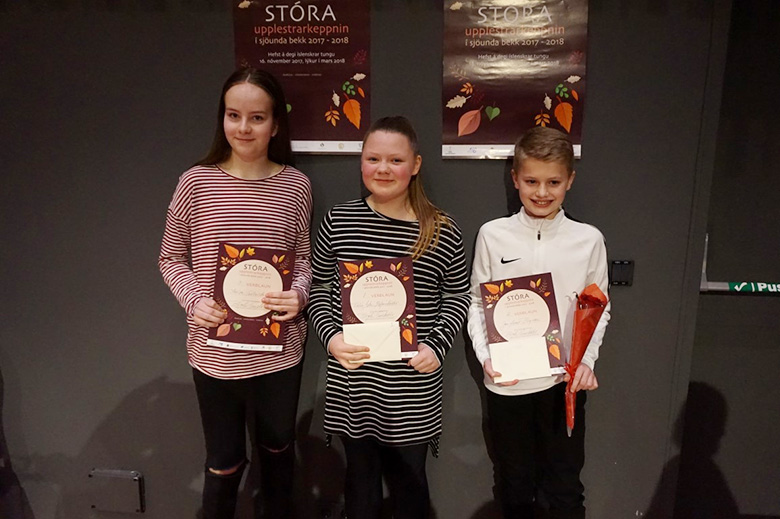 Betsý Ásta sigraði í Stóru upplestrarkeppninni