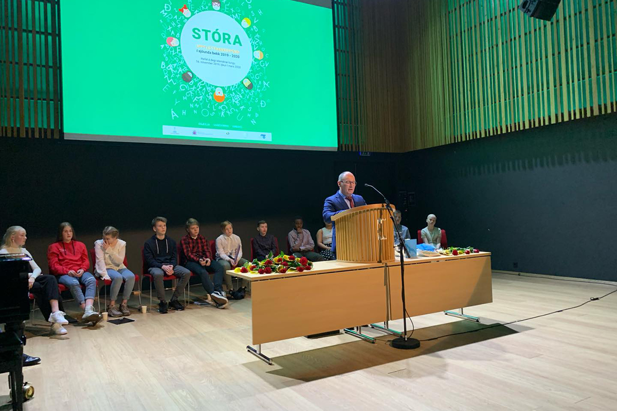 Lokahátíð Stóru upplestrarkeppninnar í Reykjanesbæ