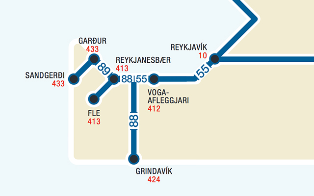 Leiðarkerfi Strætó í molum