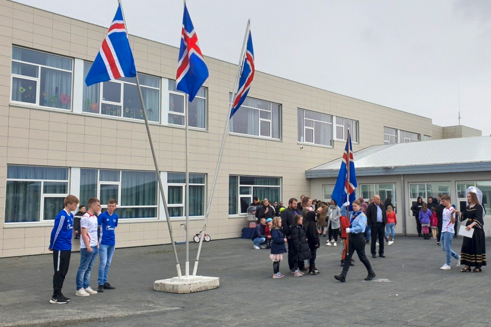 Alþingishátíðardúkurinn frá 1930 til sýnis á 17. júní í Suðurnesjabæ