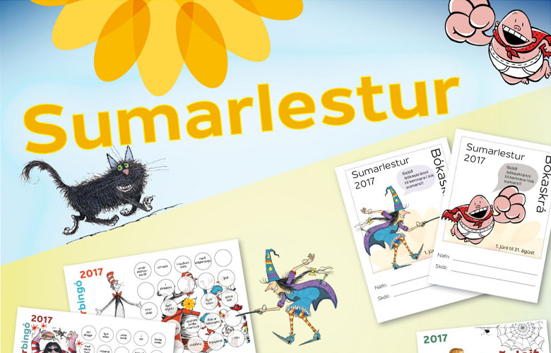 Sumarlestur Bókasafns Reykjanesbæjar út ágúst