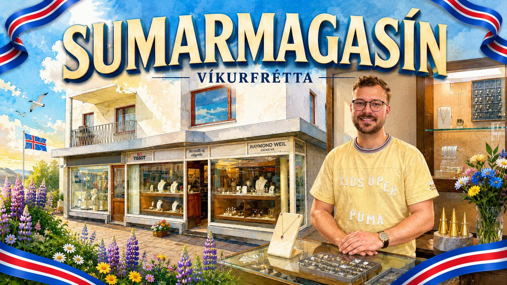 Sumarmagasín Víkurfrétta: Úra- og skartgripaverslunin Líndal opnar