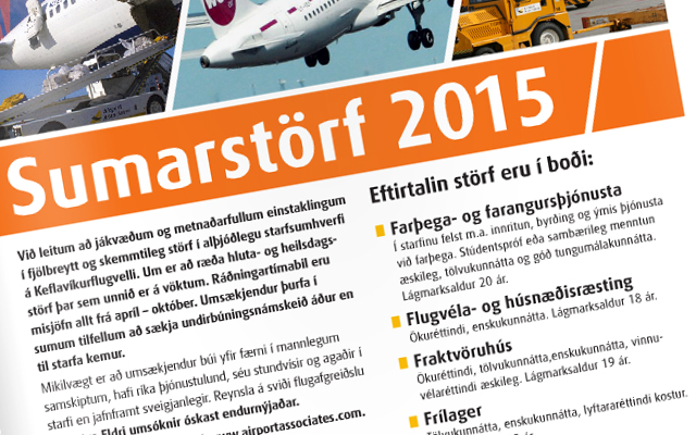 Næga atvinnu að hafa í sumar