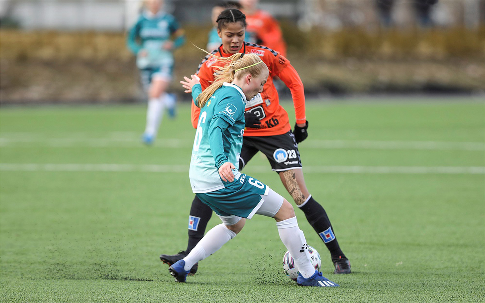 Fyrsta deildarmark Sveindísar í Svíþjóð