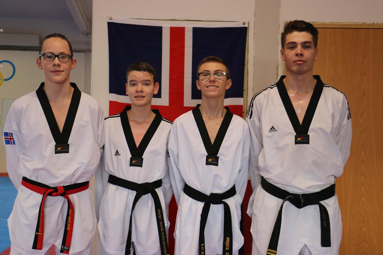 Taekwondo keppendur á leið á Evrópumót
