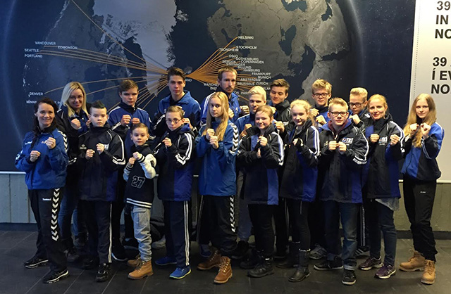 Öflugur hópur til Noregs í taekwondo