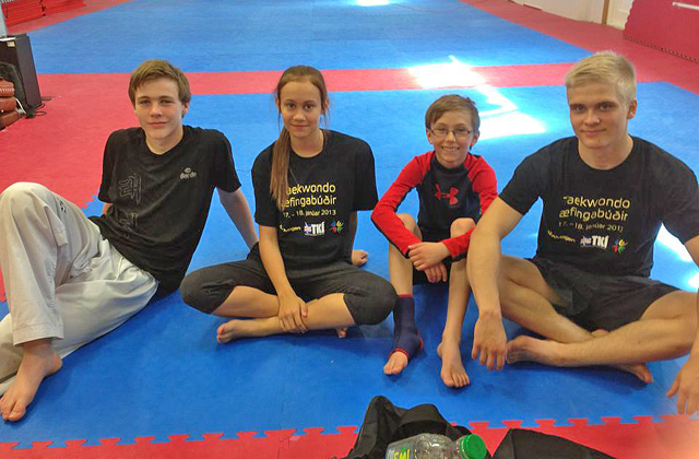 Evrópufarar í Taekwondo þakka fyrir stuðninginn