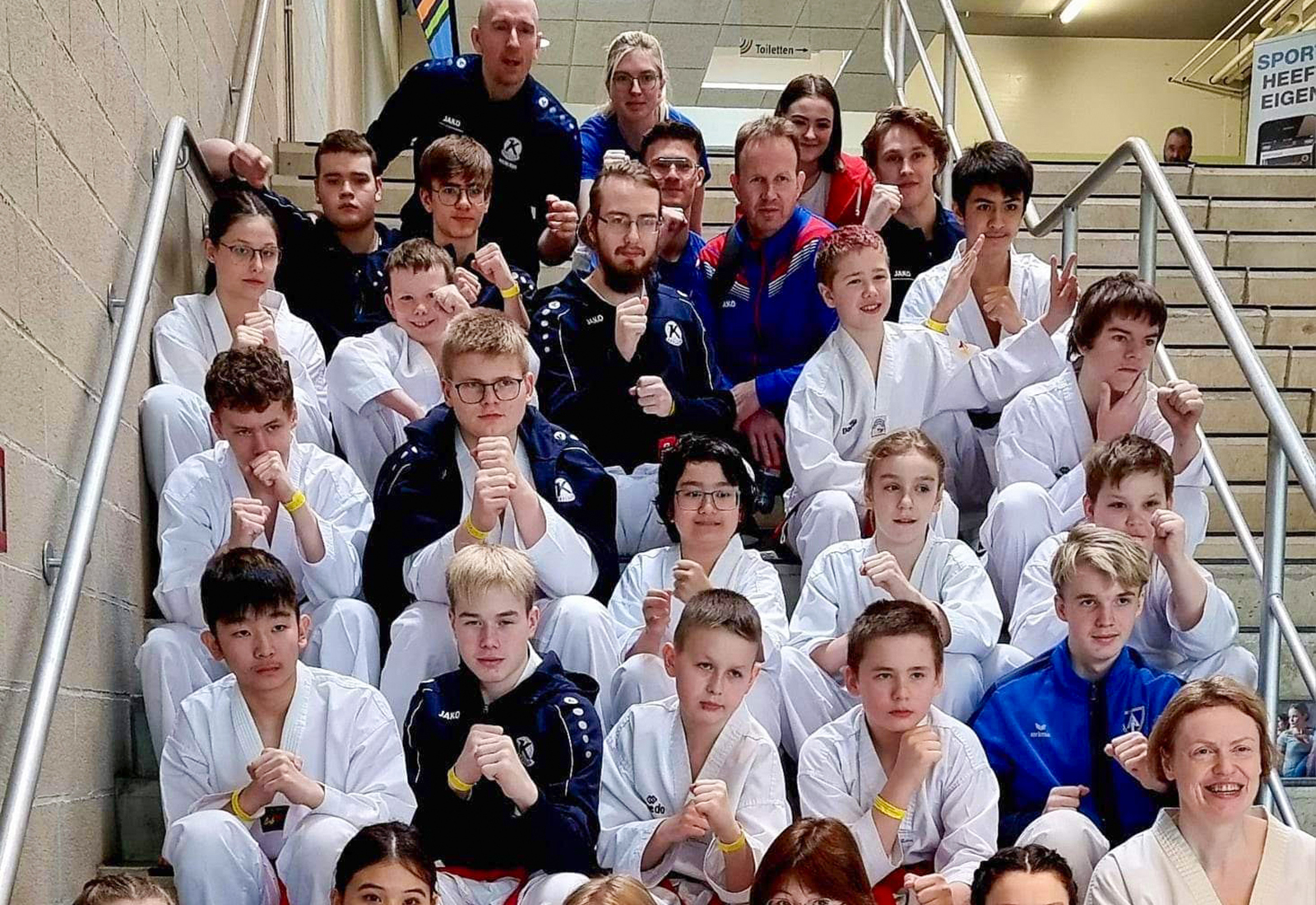Keflvískir taekwondo  keppendur á móti í Belgíu