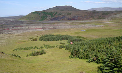 Gengið á Þorbjörn í blíðskapar veðri