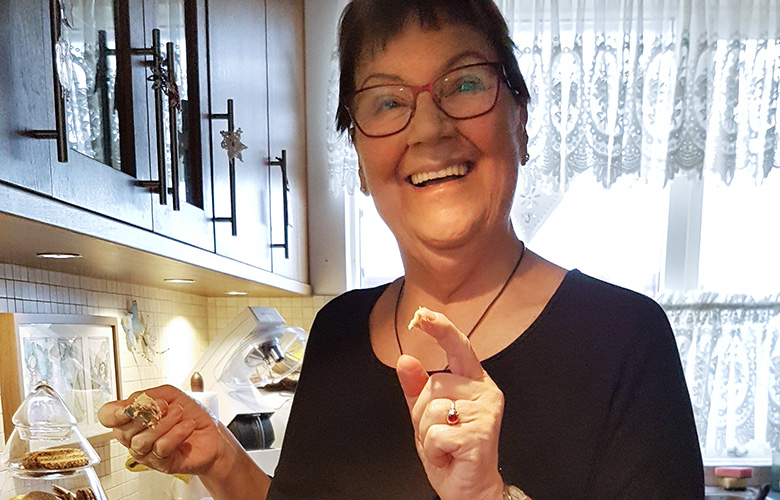 Jólabarn eins og mamma