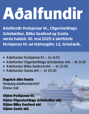 Þorbjörn Aðalfundir
