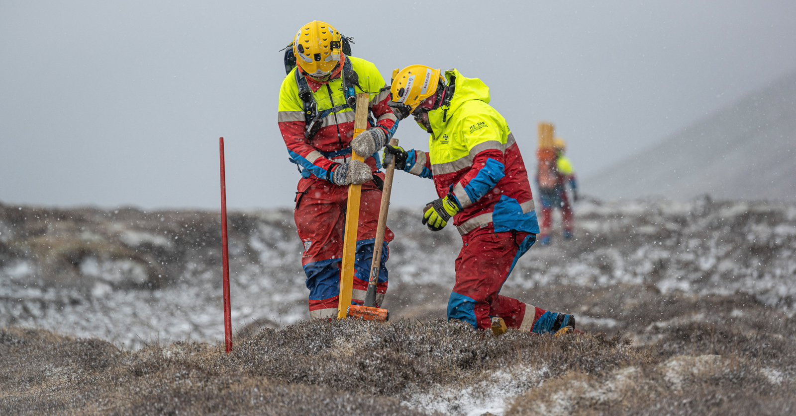 Gönguleið að gosstöðvum stikuð frá Suðurstrandarvegi