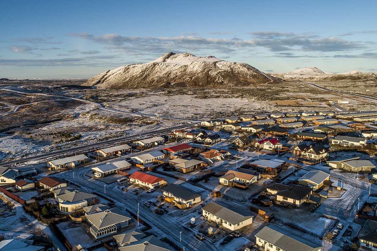 Landris hafið að nýju við Þorbjörn á Reykjanesi