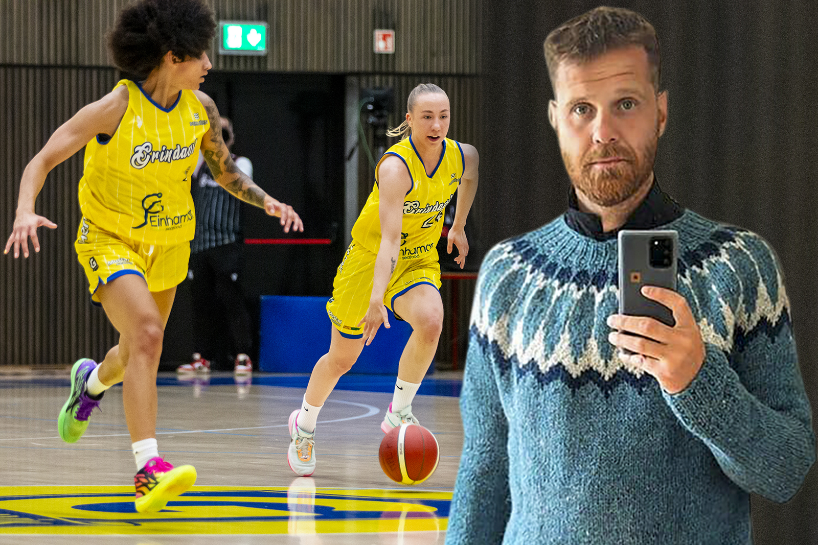 Kannski spilum við bara í Laugardalshöllinni