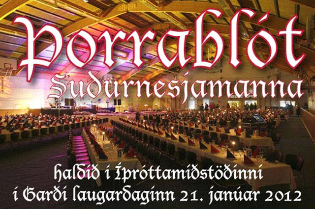Þorrablót Suðurnesjamanna í Garðinum í janúar