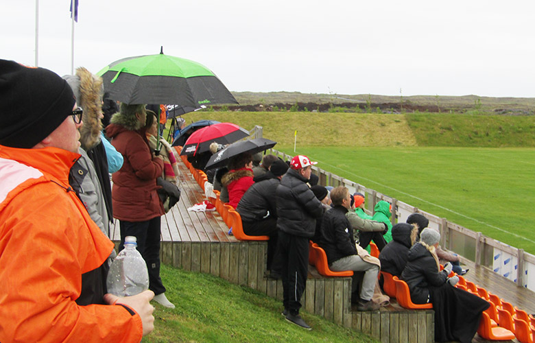 Þróttarar töpuðu stórt í toppslag og Víðismenn komnir í fallbaráttu