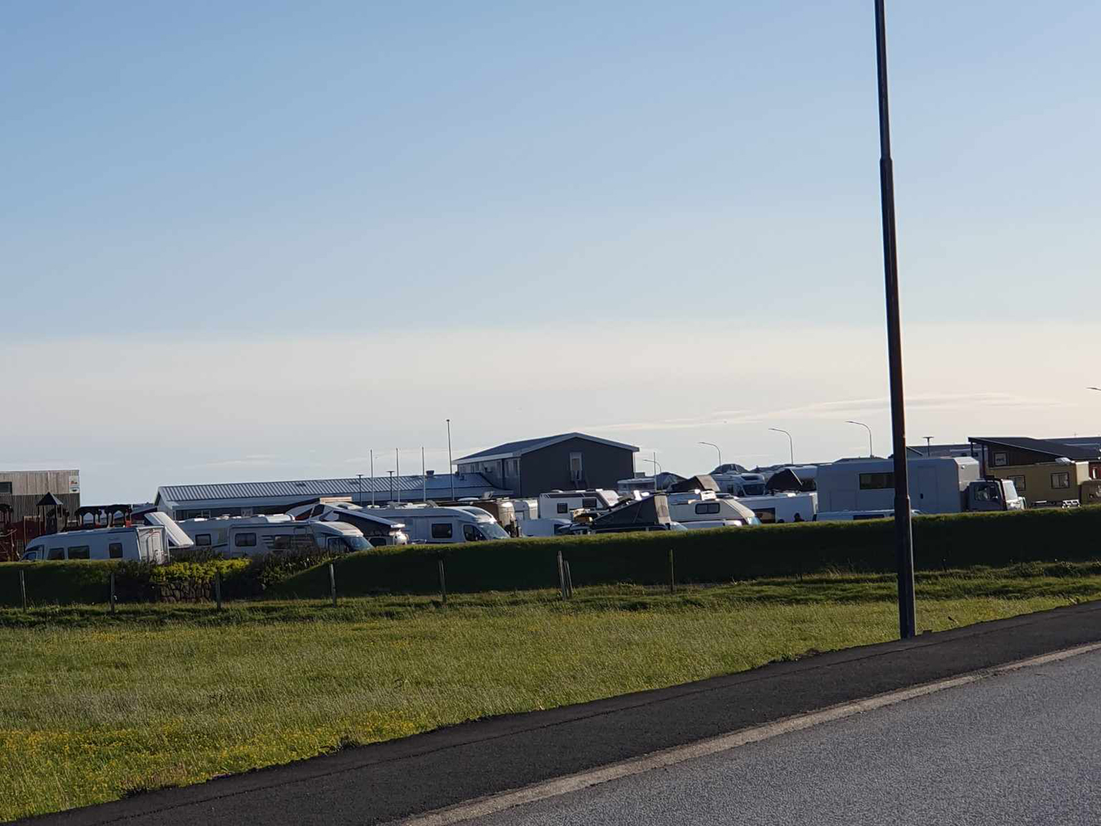 Tjaldsvæði Grindvíkinga fullt í allt sumar