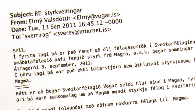 Hafna því að persónuleg óvild hafi ráðið för