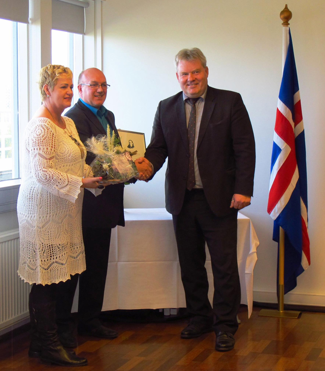 Verðlaunaður á Degi íslenskrar náttúru