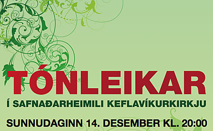 Tónleikar í Kirkjulundi til styrktar Velferðarsjóði Suðurnesja