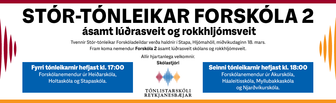 Tónlistarskóli Reykjanesbæjar - forskóli 2