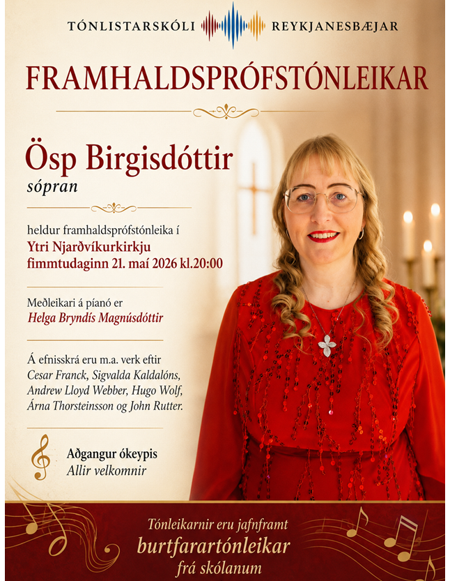 Tónlistarskóli RNB burtfarartónleikar