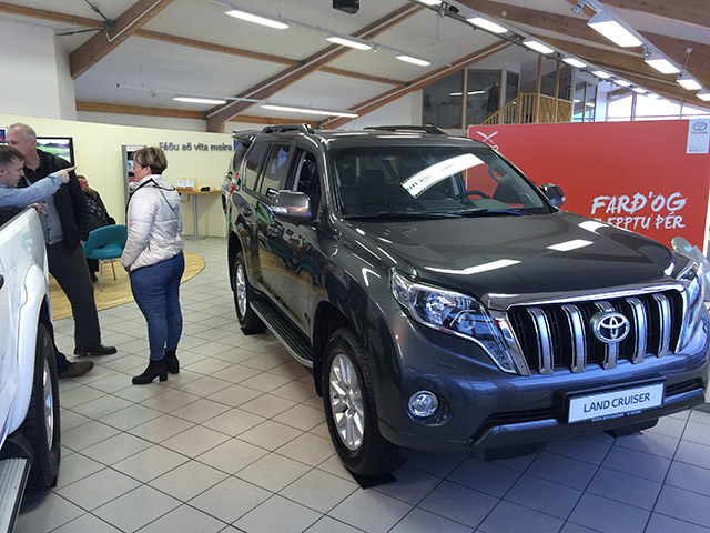 Afmælissýning hjá Toyota Reykjanesbæ