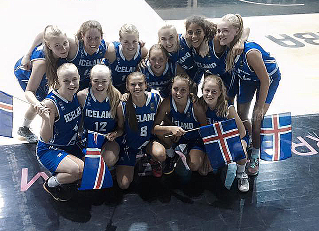 U16 landslið Íslands Evrópumeistari í C-deild kvenna