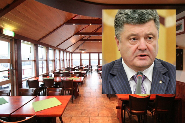 Forseti Úkraínu fékk fisk á Duus