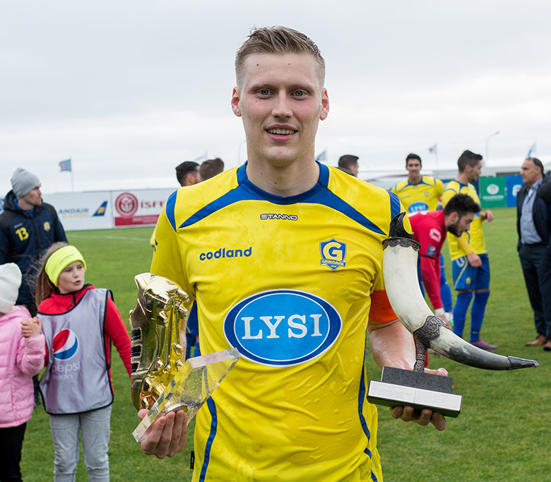 Andri Rúnar kynntur til leiks hjá Helsingborg