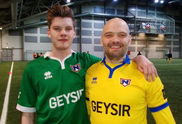 Bræður léku saman í sigurleik Njarðvíkinga