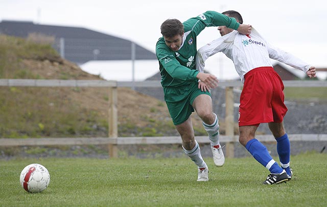 Naumt tap fyrir toppliðinu