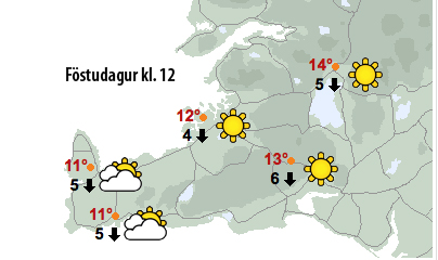 Þykknar upp um helgina