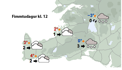 Hlýnandi veður